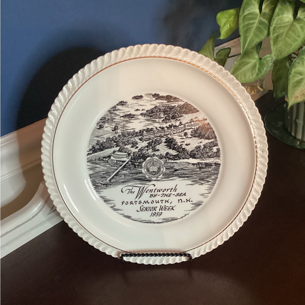 Northeastern University class of 1959 souvenir plate